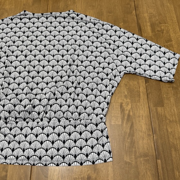 NWT Clara Sun Woo top women's XL kimono sleeve - Picture 5 of 12